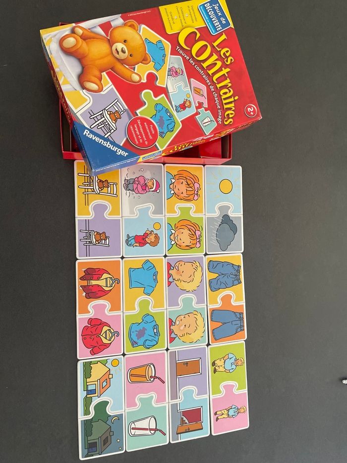 Ravensburger jeu enfant maternelle les contraires