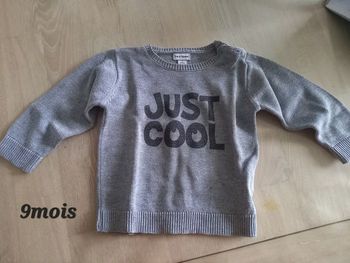 Pull garçon 9 mois