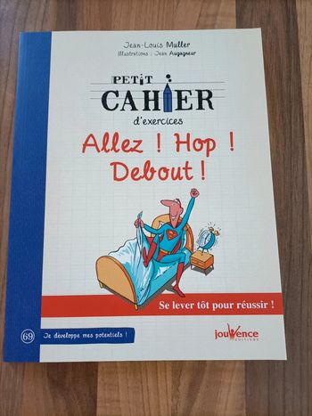 Livre mon petit cahier d'exercices Allez hop debout!
