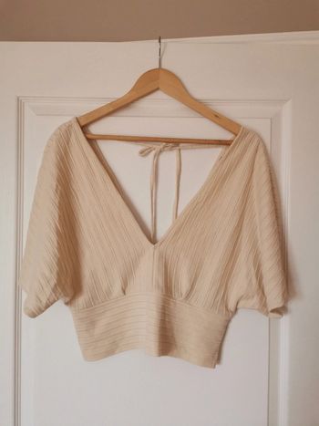Top crème zara