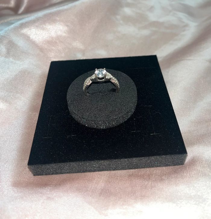 Bague Karin Argent Blanc Oxyde de Zirconium - photo numéro 3