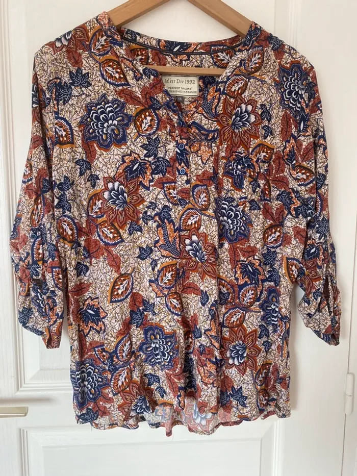 Blouse manche 3/4