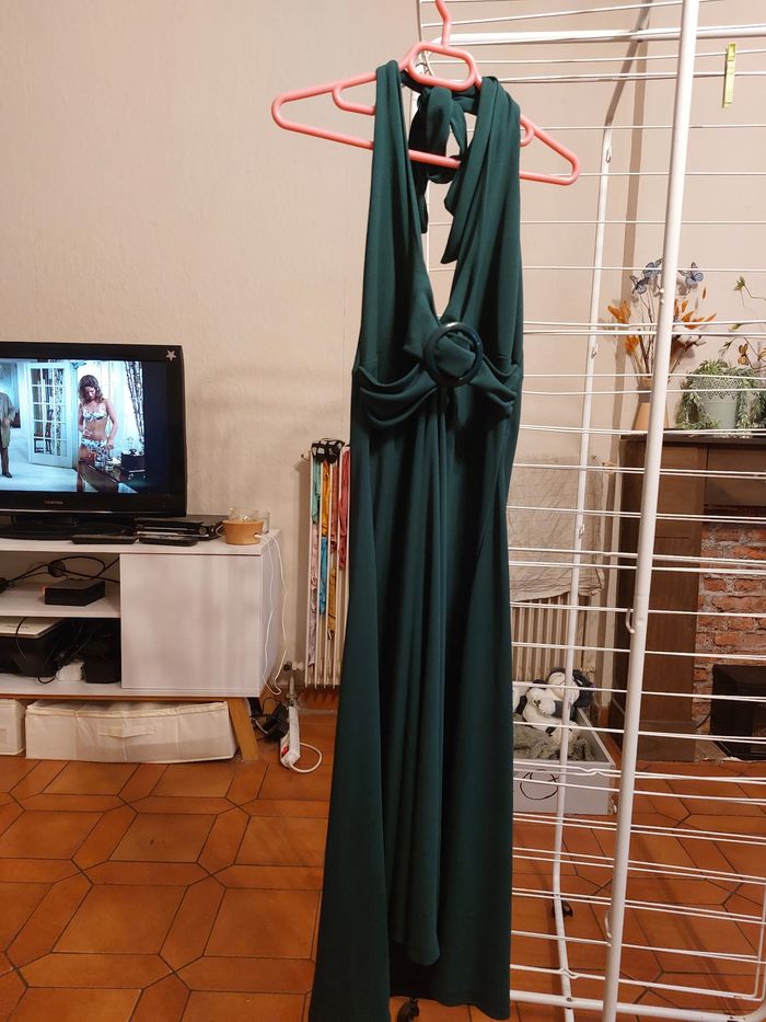 robe verte mi  saison - photo numéro 2