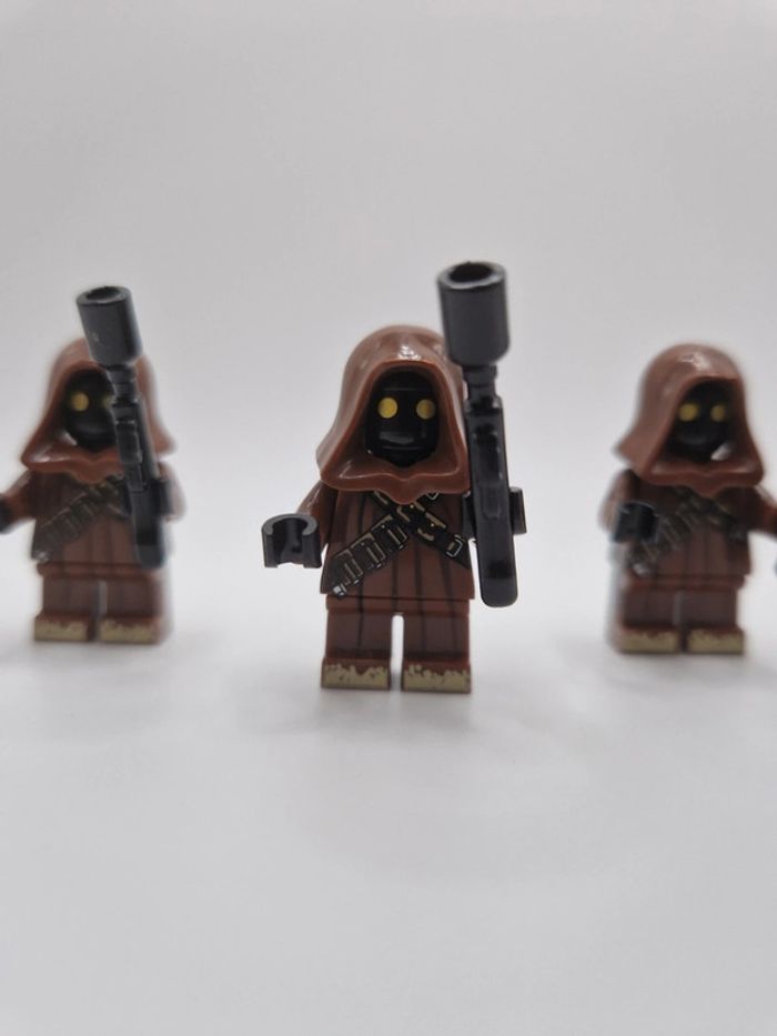 Figurines type lego 3 Jawa star wars - photo numéro 2