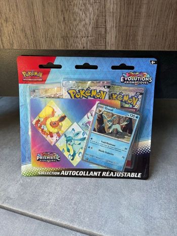 Pokemon Tripack EV8.5 Evolutions Prismatiques Givrali écarlate et violet neuf scellé fr
