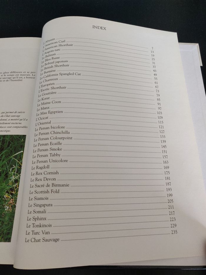 Livre 238 pages - Les chats de Race - photo numéro 4