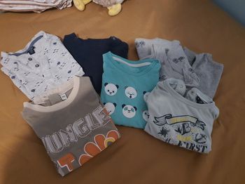 Lot tee-shirt manches courtes