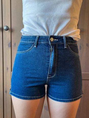 Short en jeans