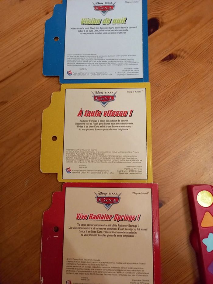 Livres interactifs cars disney - photo numéro 6