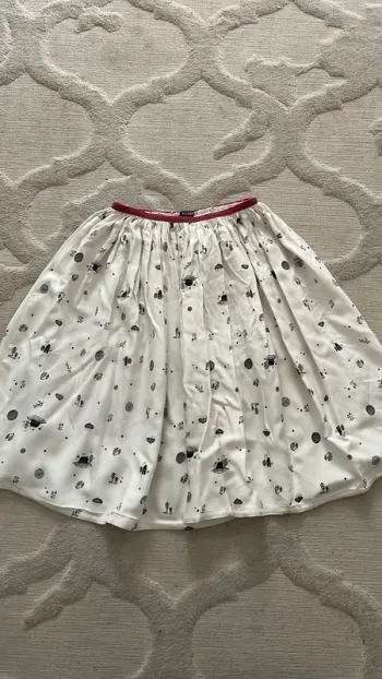 Jupe blanche imprimée - KIABI - 8 ans (126-131 cm)