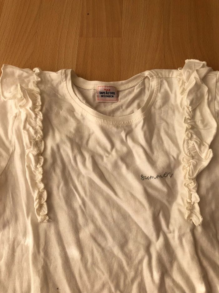 T-shirt blanc TAO - photo numéro 3