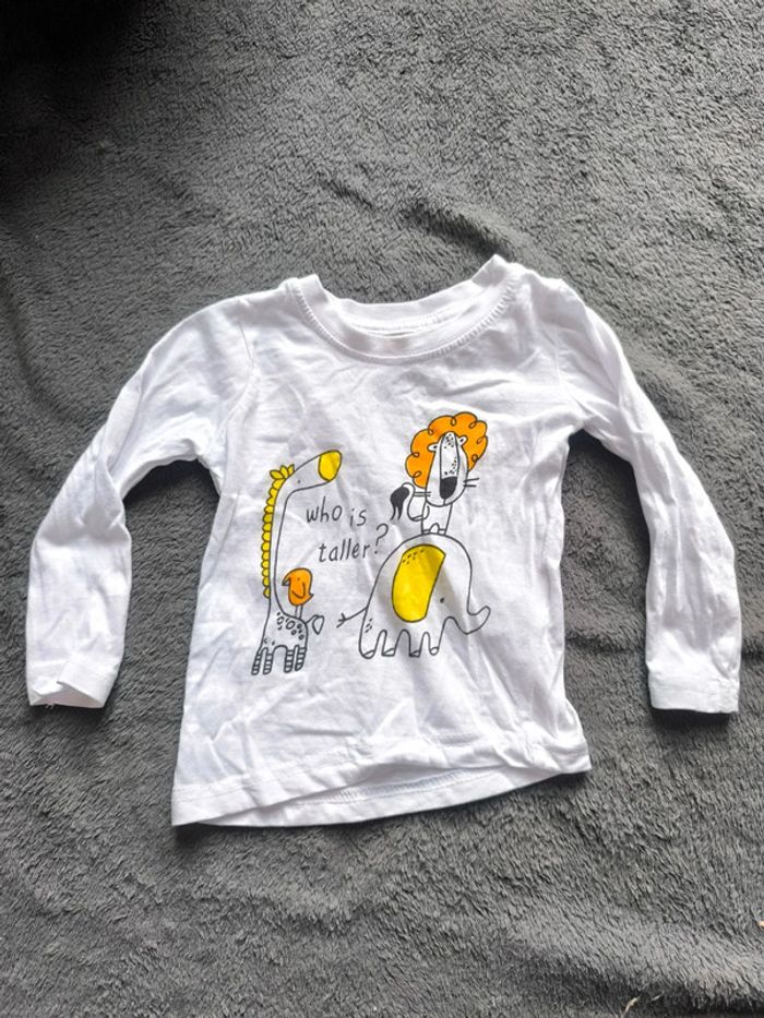 Lot de 8 Tshirt manches longues - photo numéro 2