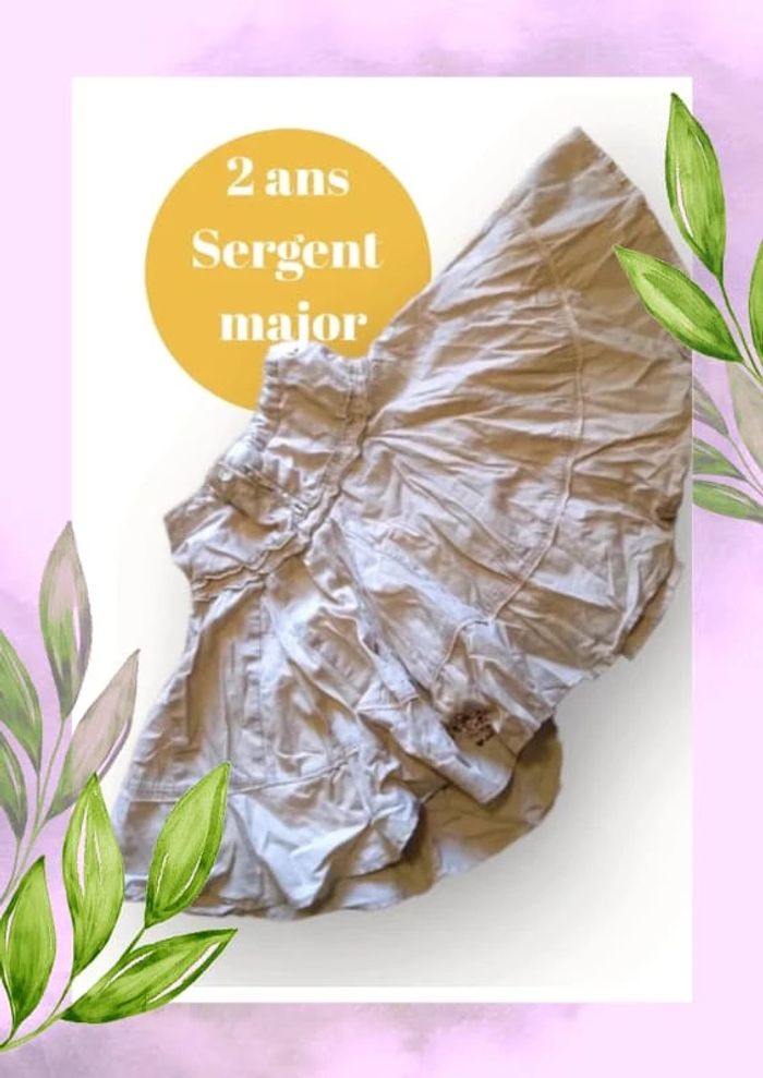 Jupe taille 2 ans en très bon état marque Sergent Major - photo numéro 4