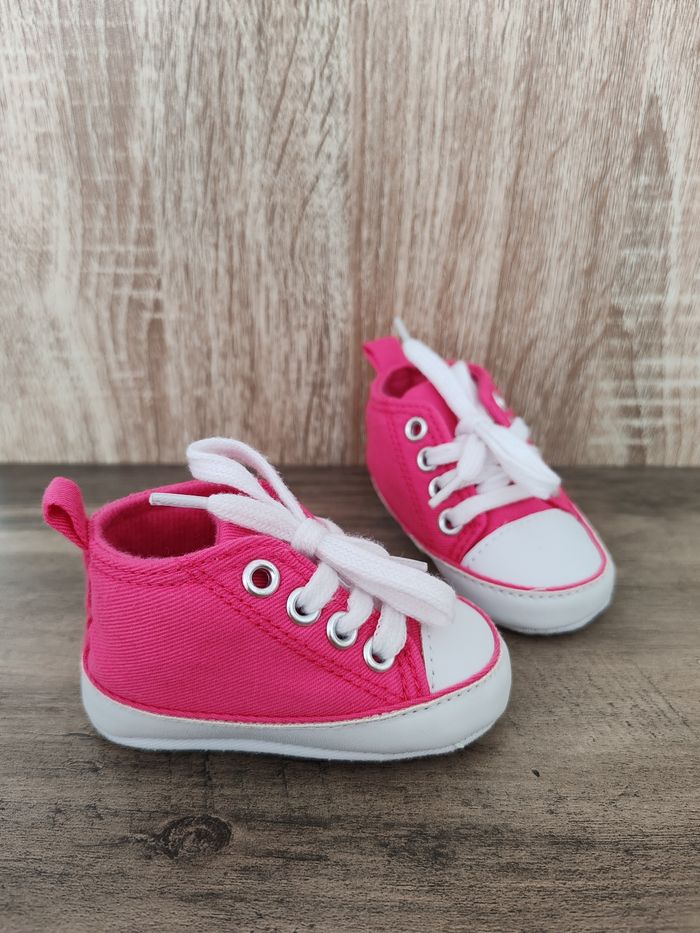 Baskets bébé fille 3/6 mois - photo numéro 3