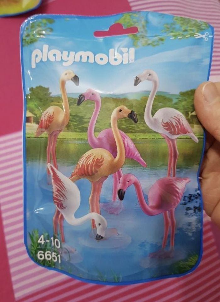 Playmobil flamant rose