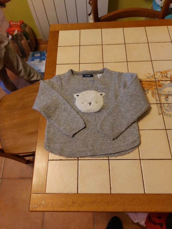 Pull hiver Okaidi 3A