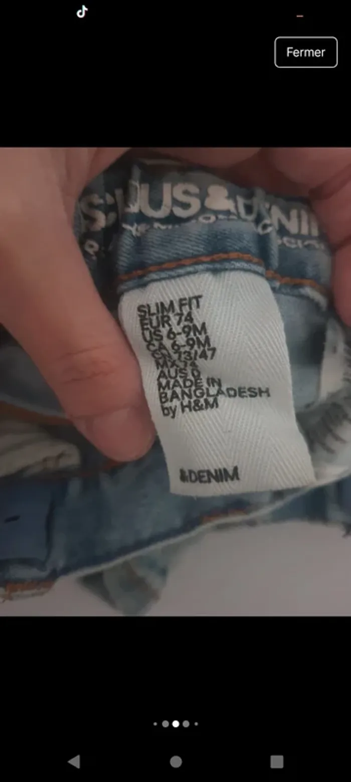 Jean h&m bébé - photo numéro 5