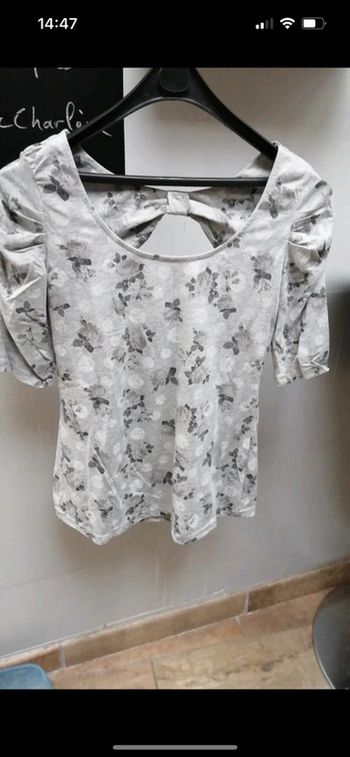 T-shirt fleurie