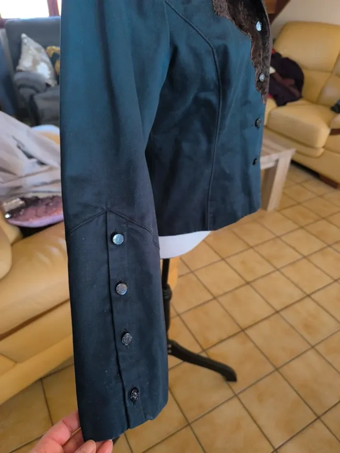 Superbe veste marine - photo numéro 5