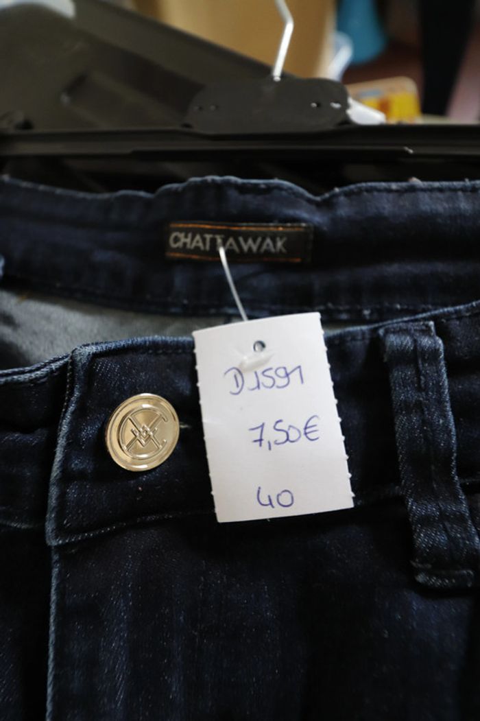 D1590 - jeans femme taille 40 - photo numéro 3
