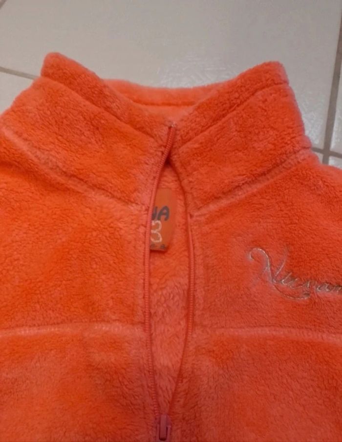 Veste sans manches rose fluo Nirvana - photo numéro 9