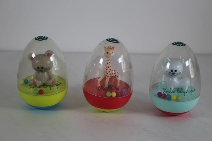 Vulli Culbutos Sophie la Girafe Lot de 3