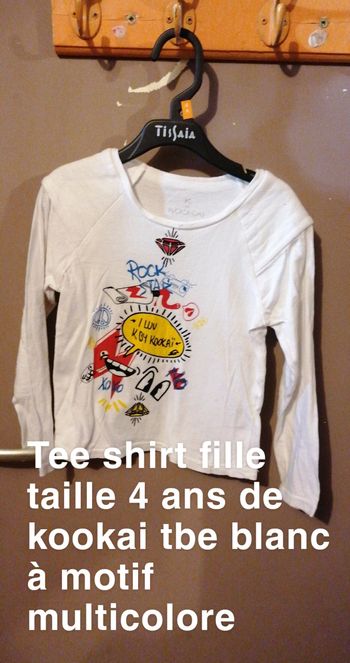 Tee shirt fille taille 4 ans