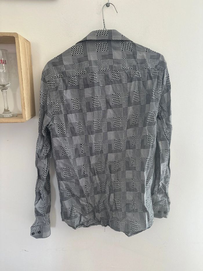 Chemise à motif clubbing couture - photo numéro 5