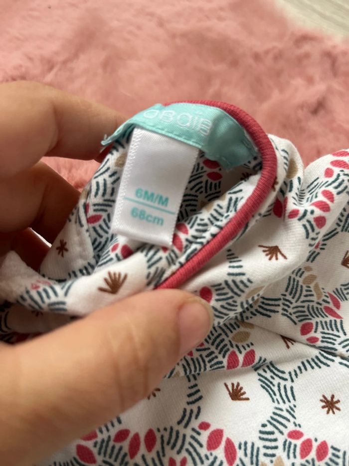 Robe + legging 6 mois bébé fille - photo numéro 3