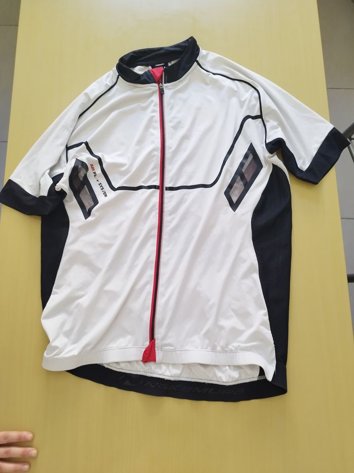 Maillot cycliste manches courtes homme XXL Nakamura