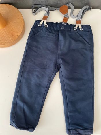 Pantalon kiabi avec bretelle