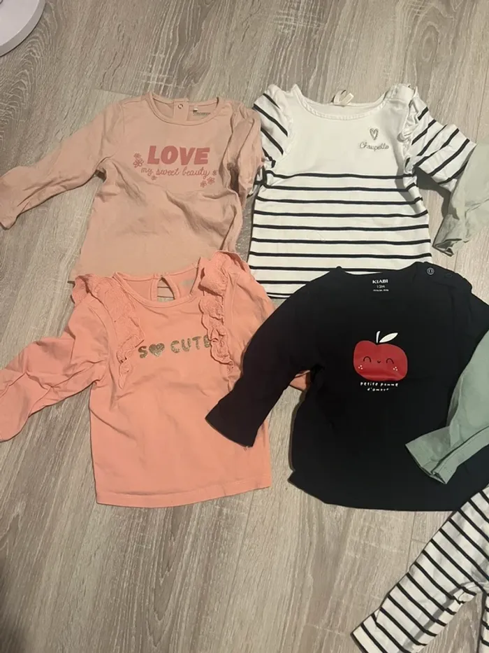 Lot de tee shirts - photo numéro 2