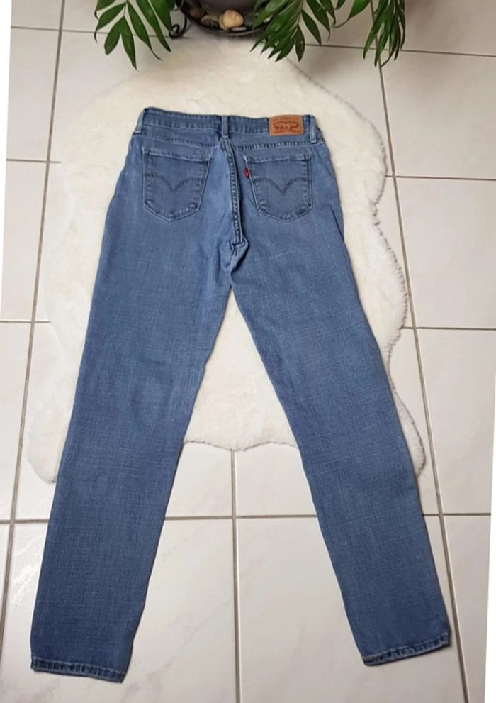 Jean Levi's 711 Skinny W27 L28 Bleu - photo numéro 3