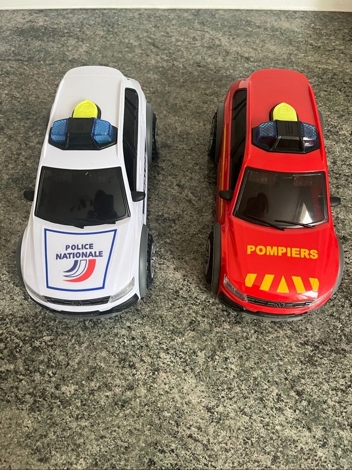 Lot de 2 voitures sonores