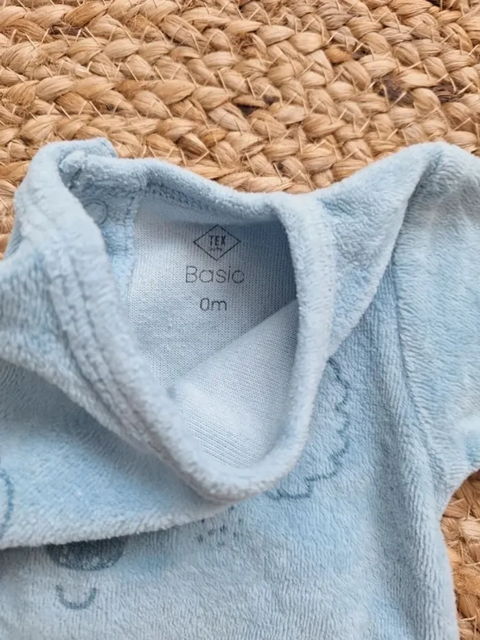 Pyjama velours naissance - photo numéro 4