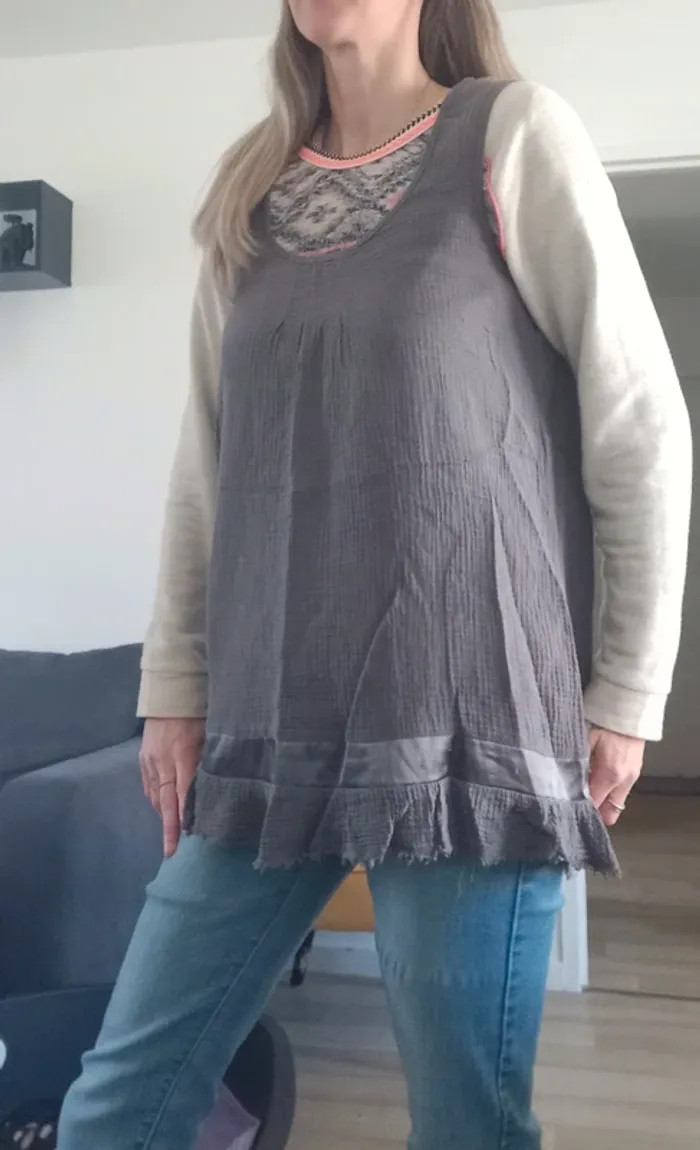 Débardeur tunique femme T. M/L - photo numéro 12