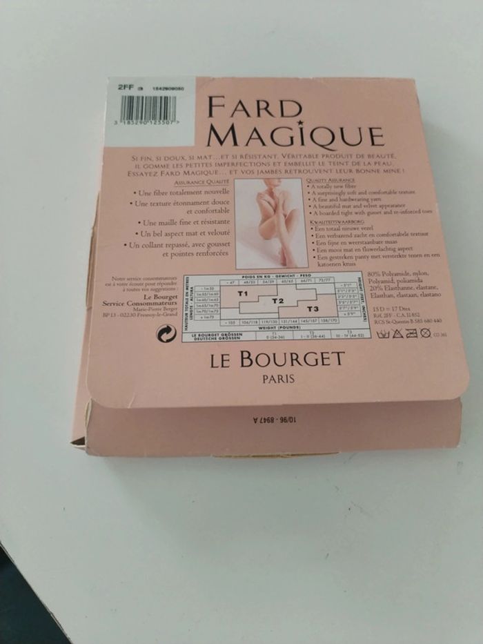 Collant le bourget taille 2 V - photo numéro 2