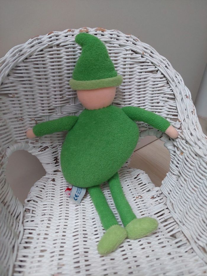 #13 - Trousselier - doudou lutin vert Victor - photo numéro 2