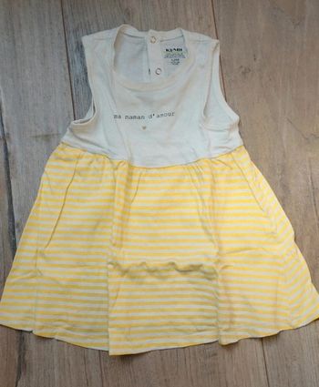 Robe marinière Kiabi 12 mois
