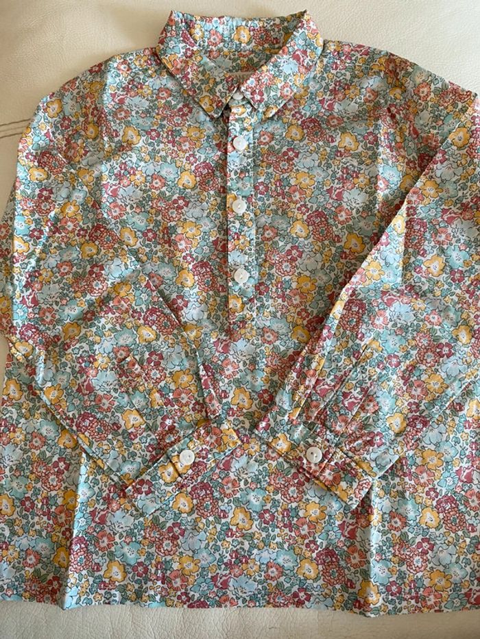 Chemise liberty mi canesu 4 ans