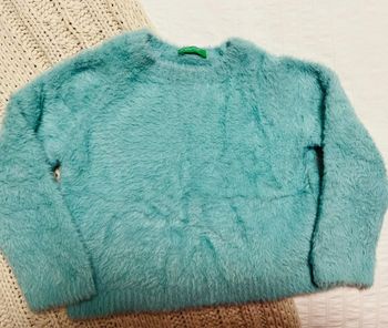 Pull effet fourrure 3-4 ans