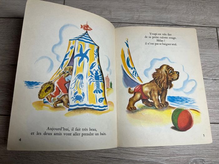Youpi en vacances - livre vintage 1979 - photo numéro 5