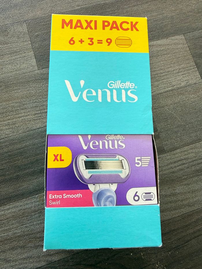 Lames X9 Gillette Venus Extra Smooth swirl