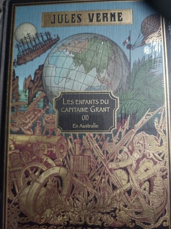 Livre de Jules Verne les enfants du capitaine Grant en Australie