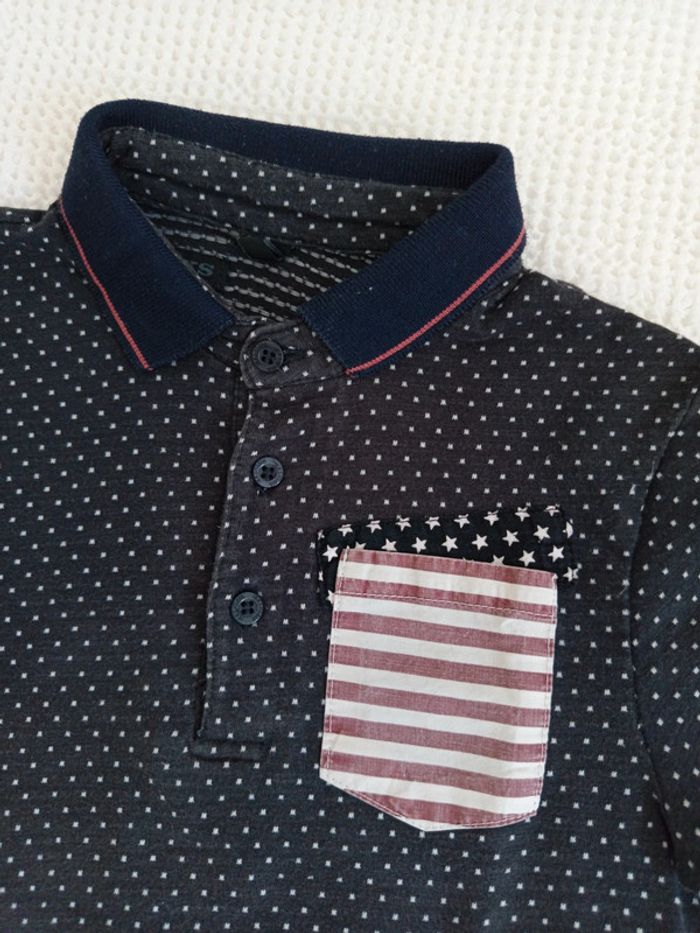 Polo manches courtes IKKS 6 ans - photo numéro 3