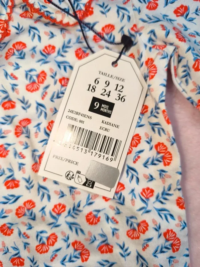 Ensemble robe + body neuf 9 mois - photo numéro 3