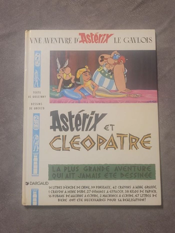 Asterix et Cleopatre Goscinny, Uderzo