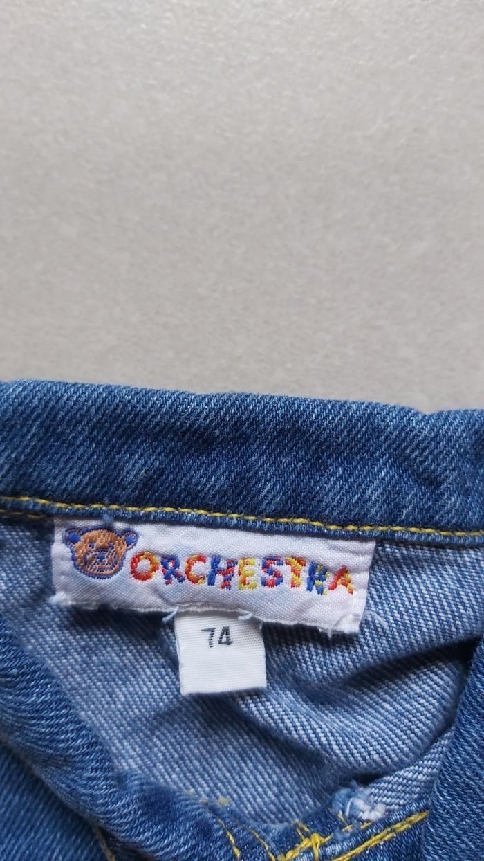 Veste en jeans 74cm - photo numéro 2