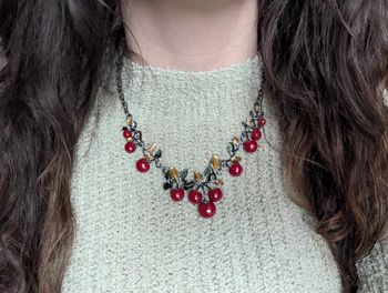 Collier cerises