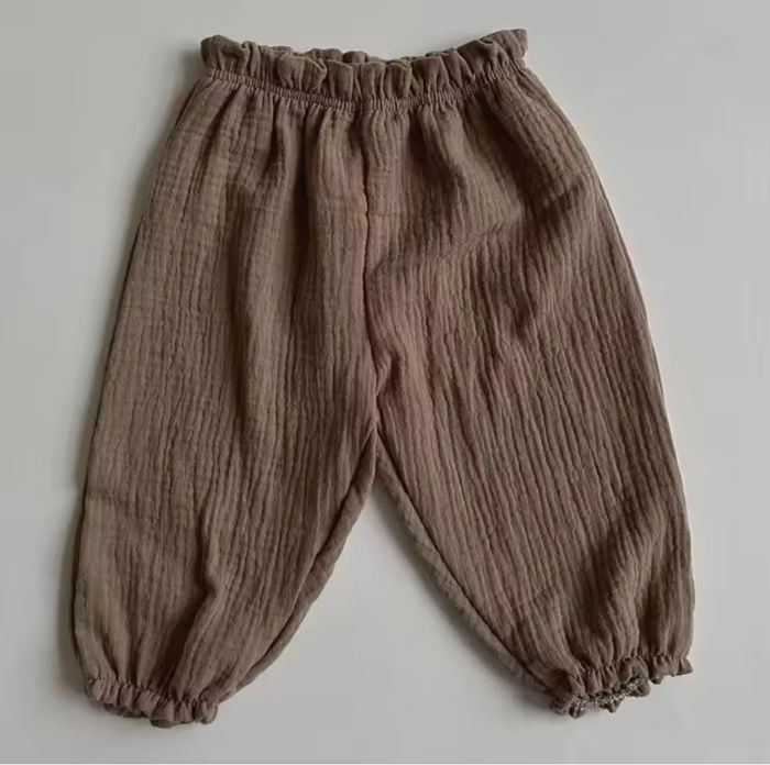 Pantalons en lin léger pour enfant - photo numéro 6
